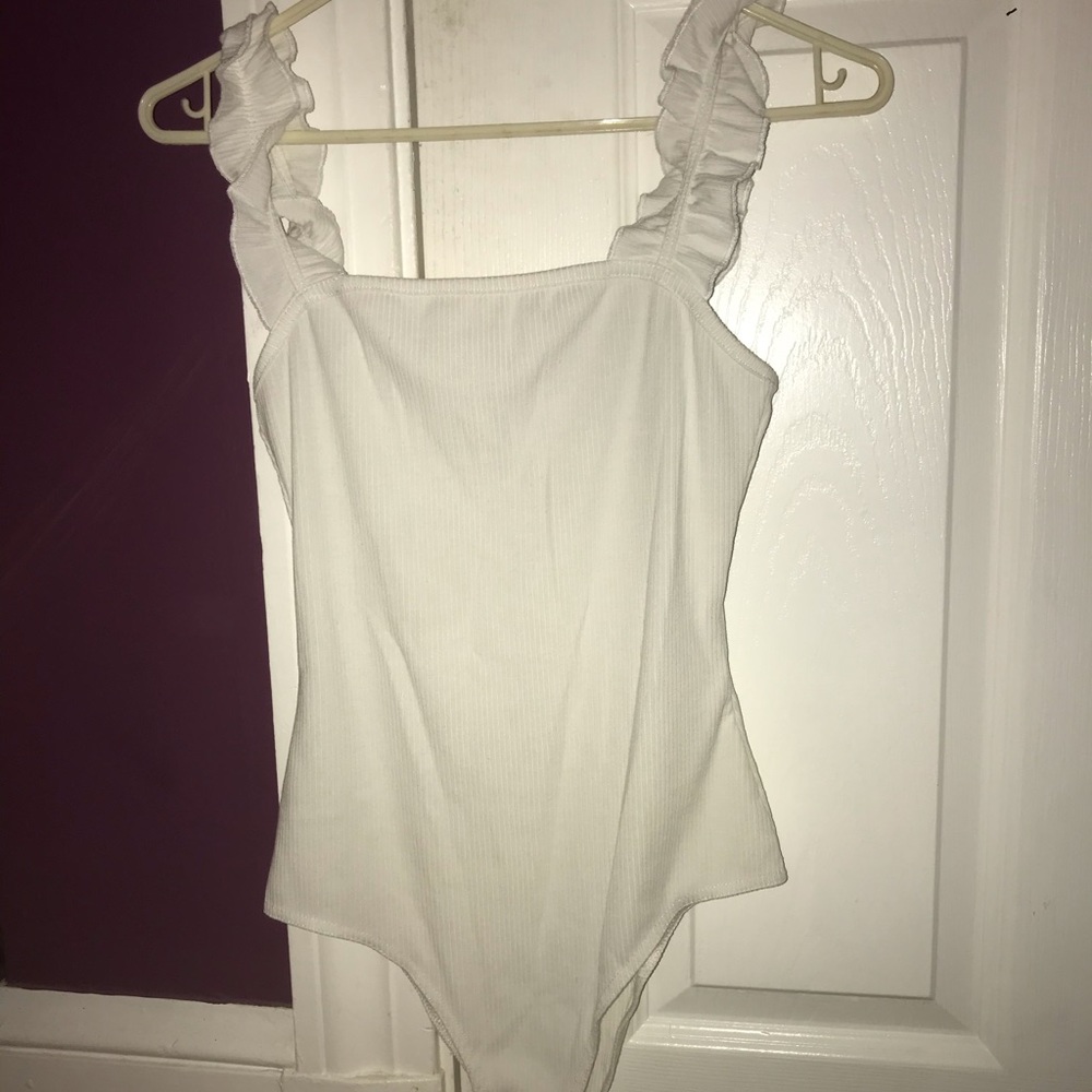 WHITE BODYSUIT GREAT CONDITION